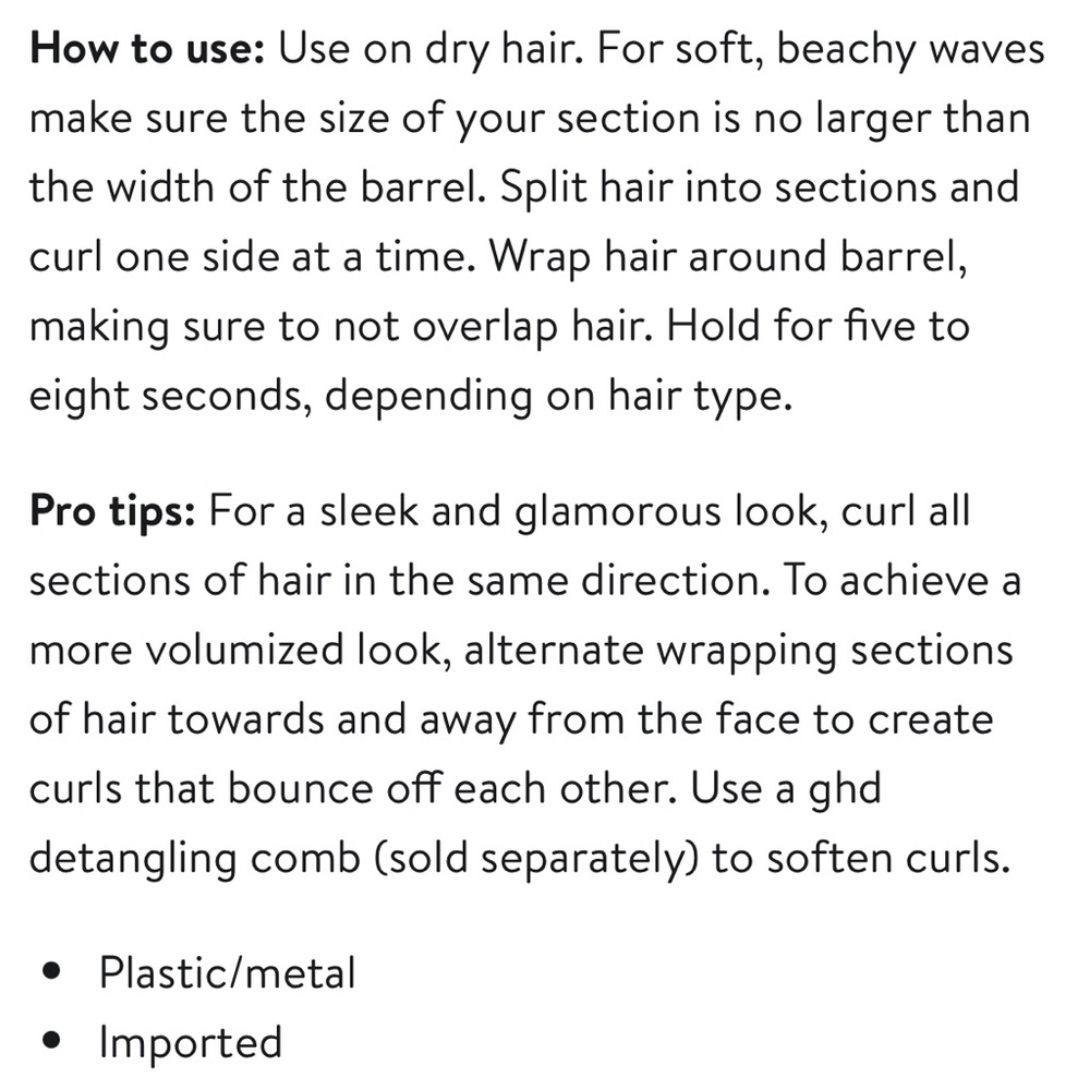 New In Box- GHD creative curl wand - Picture 12 of 13